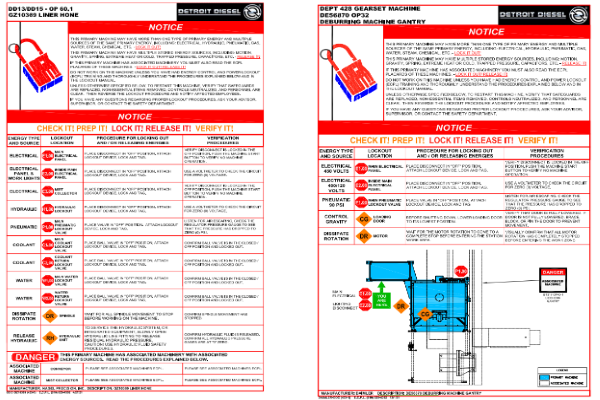 Lockout/Tagout Signage for Your Workplace | ECPL